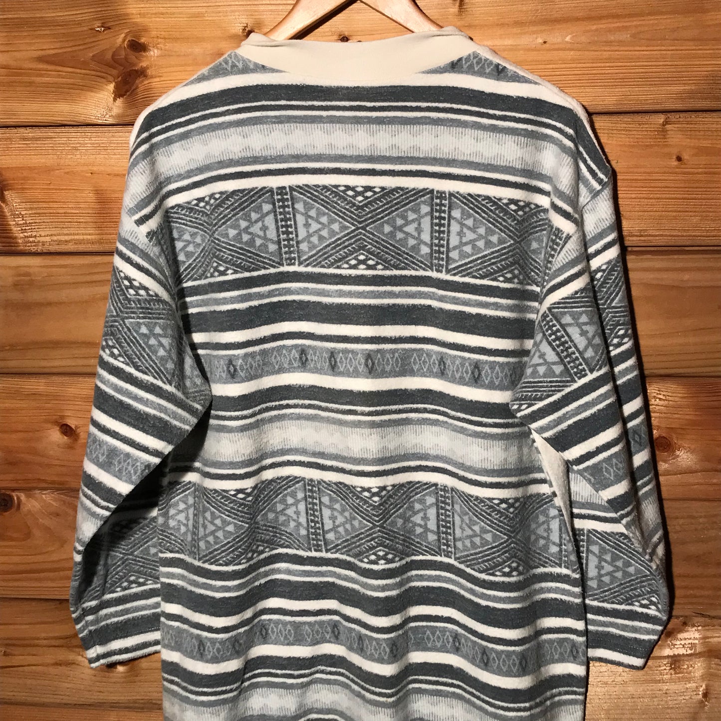 NFWFC Aztec quarter zip fleece sweatshirt