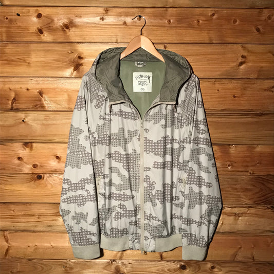 2009 Stüssy x Eric Haze Star Camo windbreaker jacket