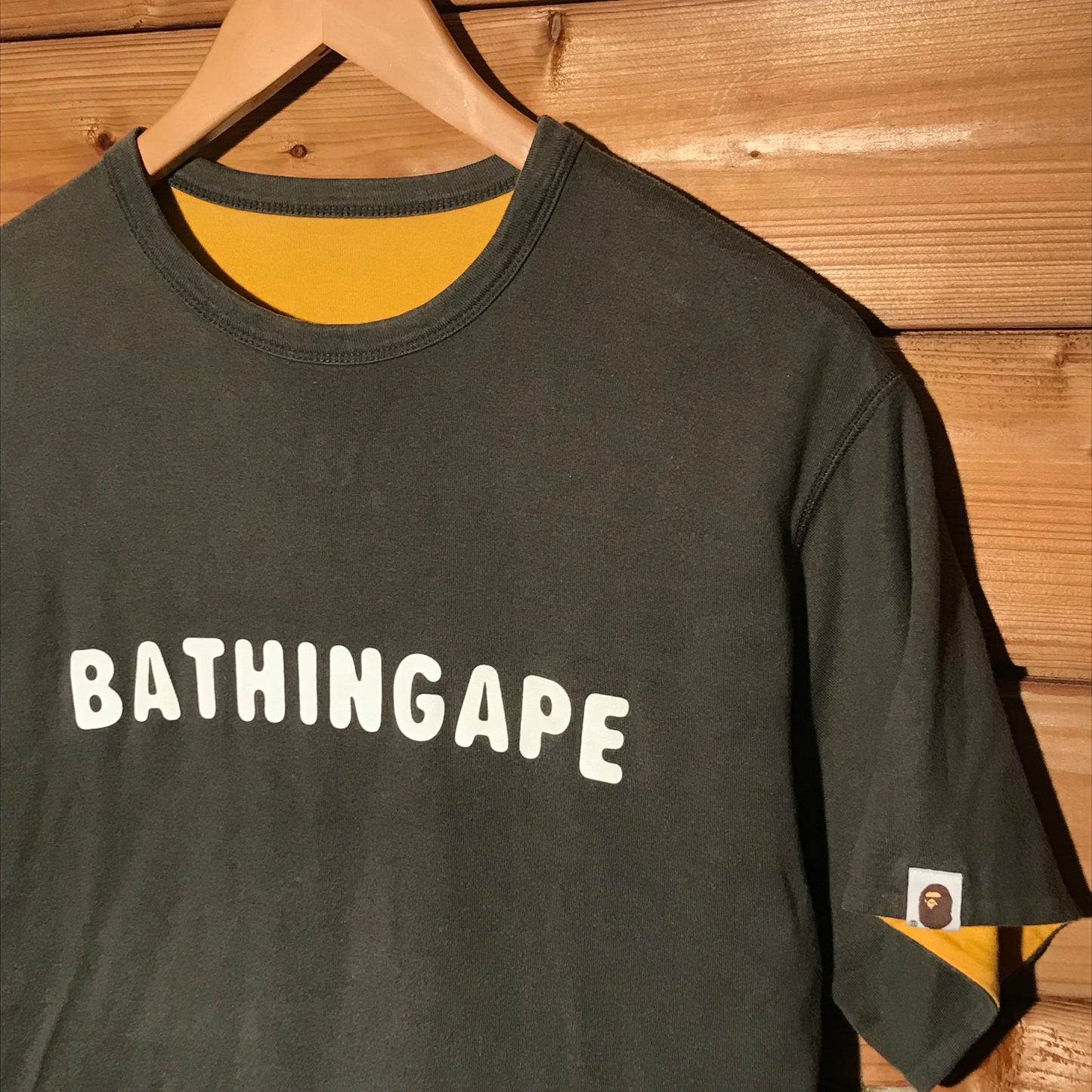 90s Bape, A Bathing Ape Reversible Bebopalula t shirt