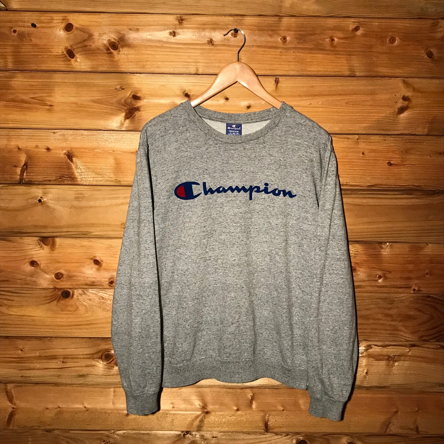 Champion Erkek Centre Spellout sweatshirt