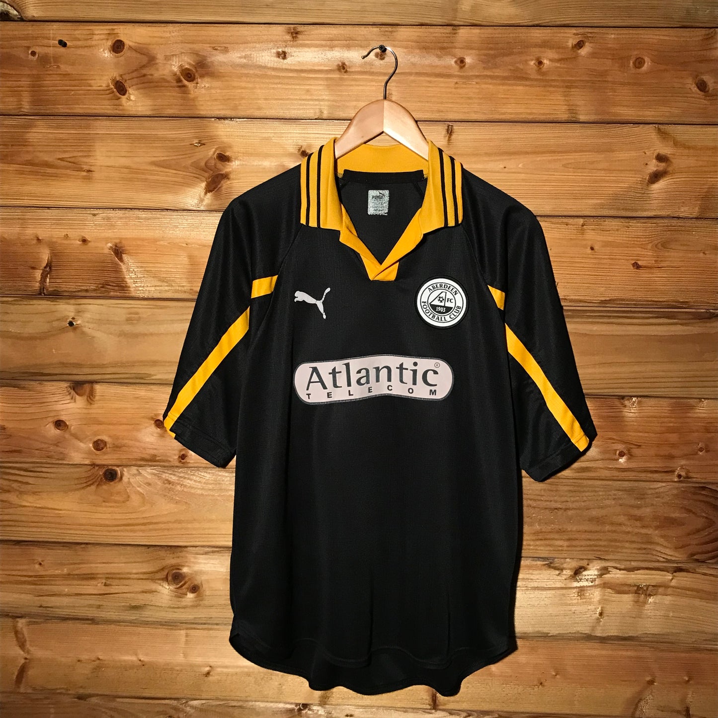 2000 Puma Aberdeen Away Football t shirt