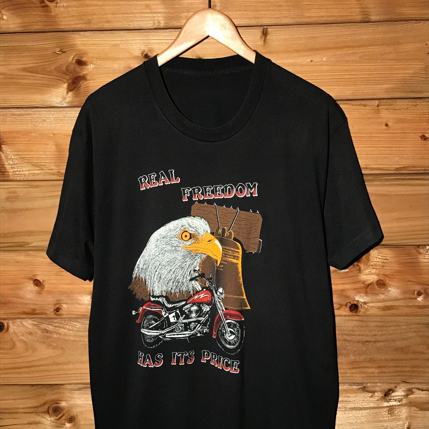 90s Real Freedom Has Its Price American t shirt