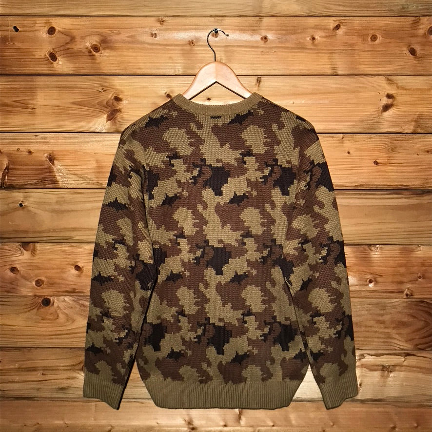 2016 Supreme Digi Camouflage knit sweatshirt