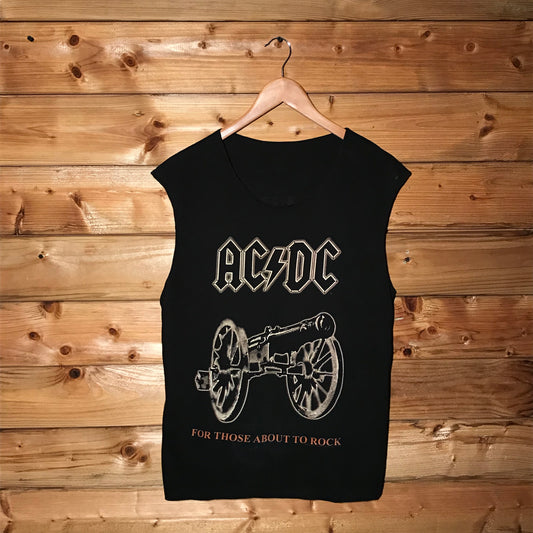 1999 AC/DC For Those About To Rock We Salute You Album tank top t shirt