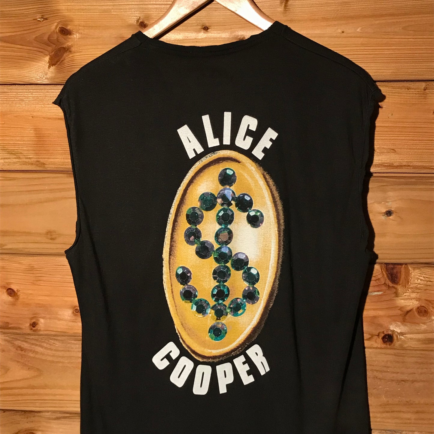 1989 Alice Cooper Billion Dollar Babies Album tank top t shirt