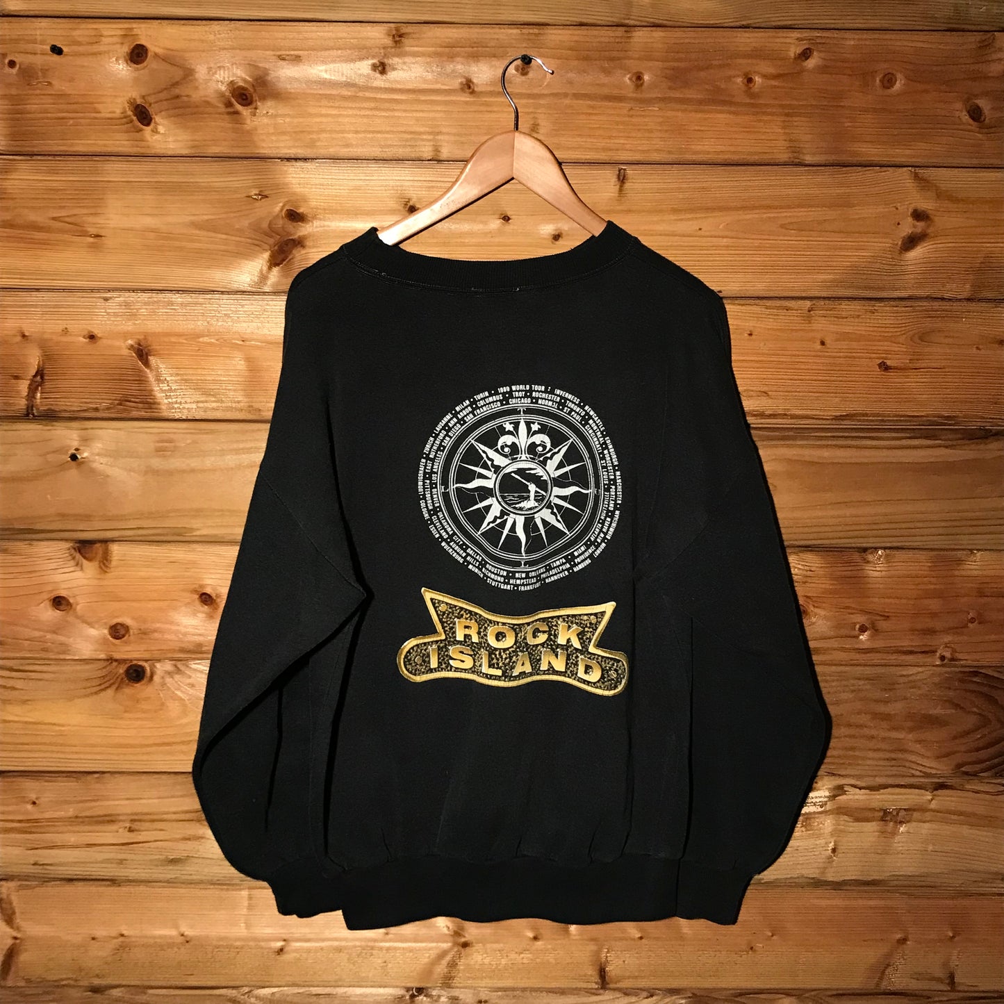 1989 Jethro Tull Rock Island World Tour sweatshirt