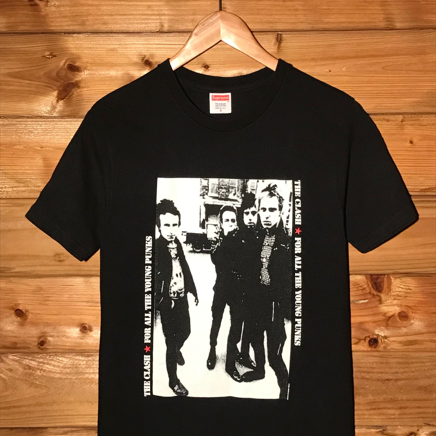 Supreme The Clash Young Punks Photo t shirt