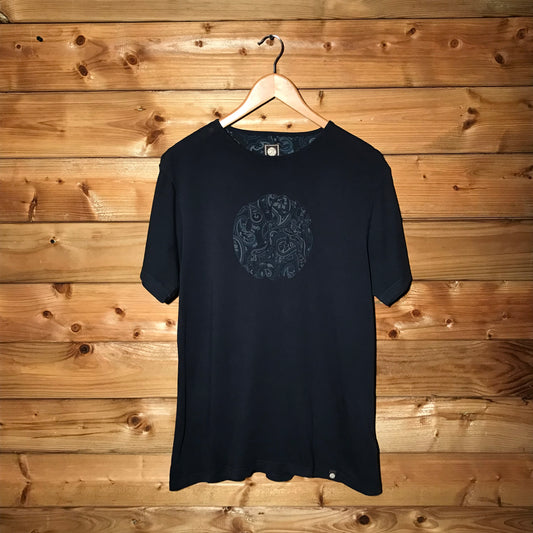 Pretty Green Paisley Spellout t shirt