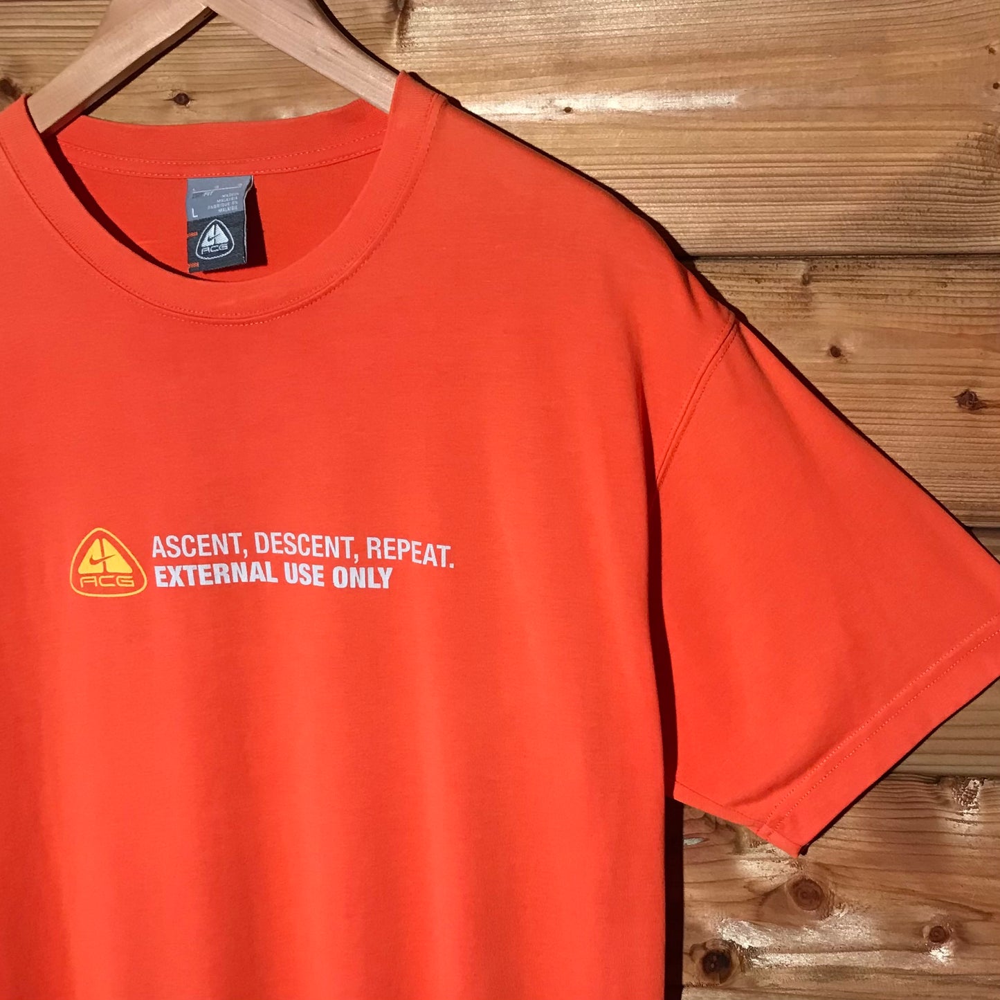 2004 Nike ACG Ascent, Descent, Repeat t shirt