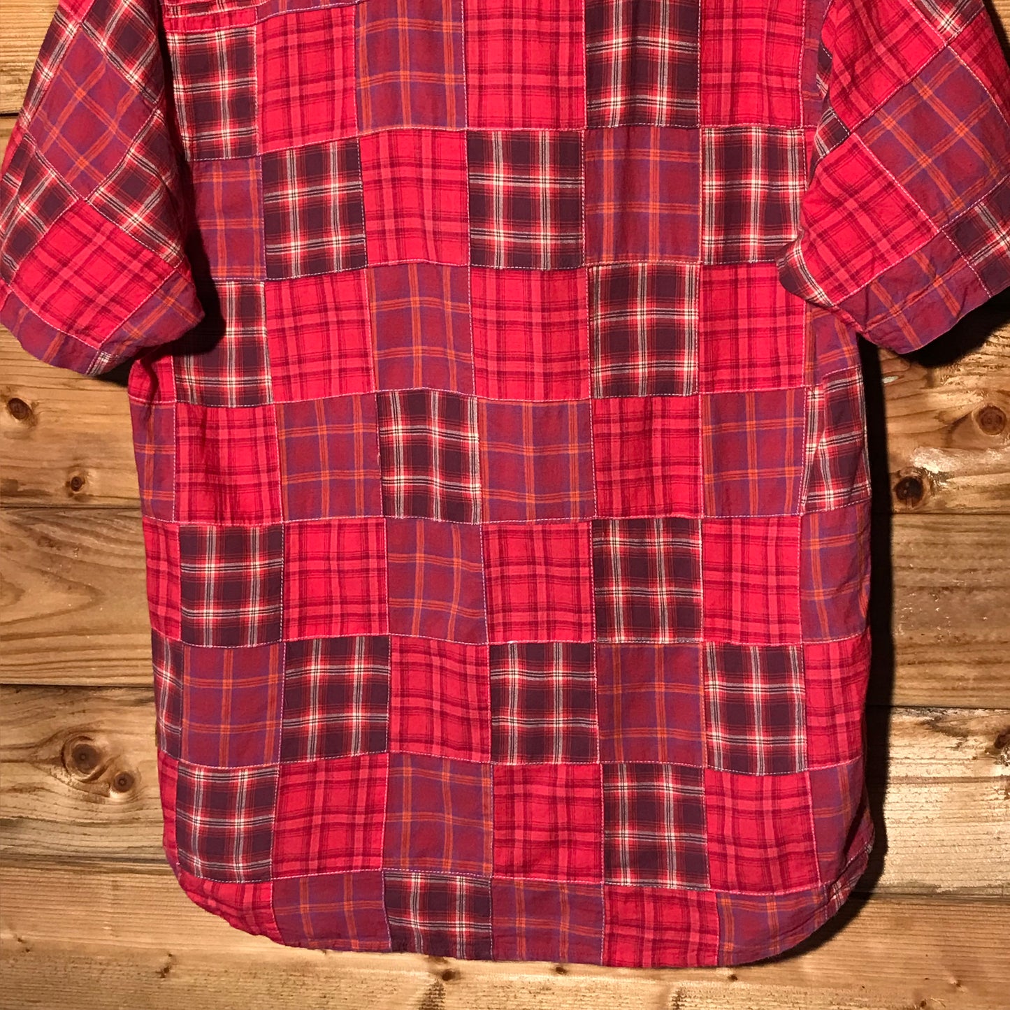 Stüssy Plaid Tartan Squared short sleeve button up shirt