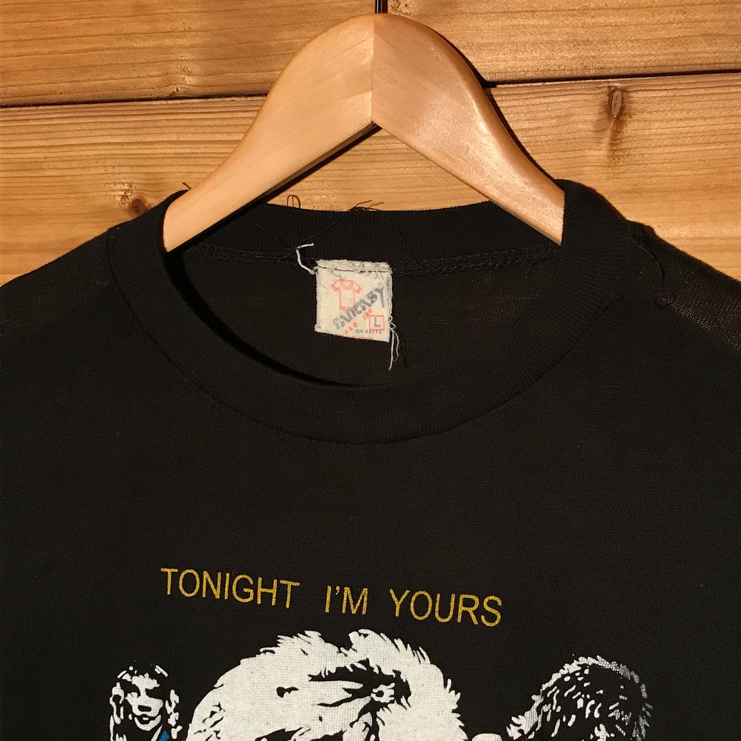 1982 Rod Stewart Tonight I'm Yours USA Tour t shirt