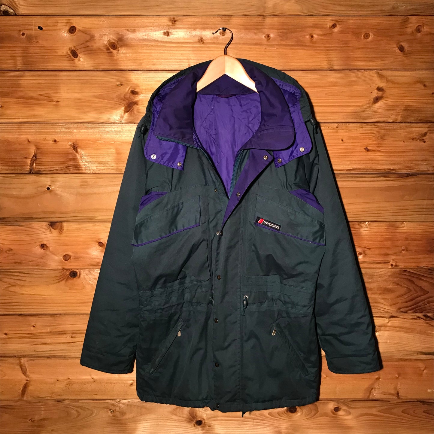 90s Berghaus Serac XP zip up parka jacket