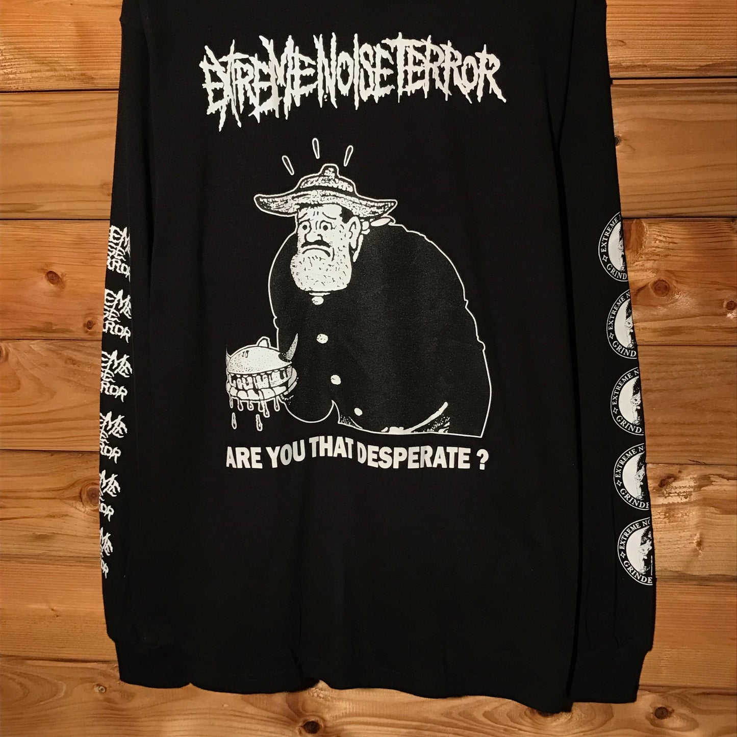 2016 Extreme Noise Terror Desperate? long sleeve t shirt