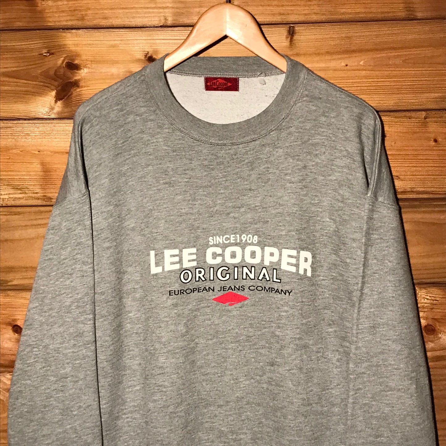 90s Lee Cooper Original Jeans Company Spellout sweatshirt