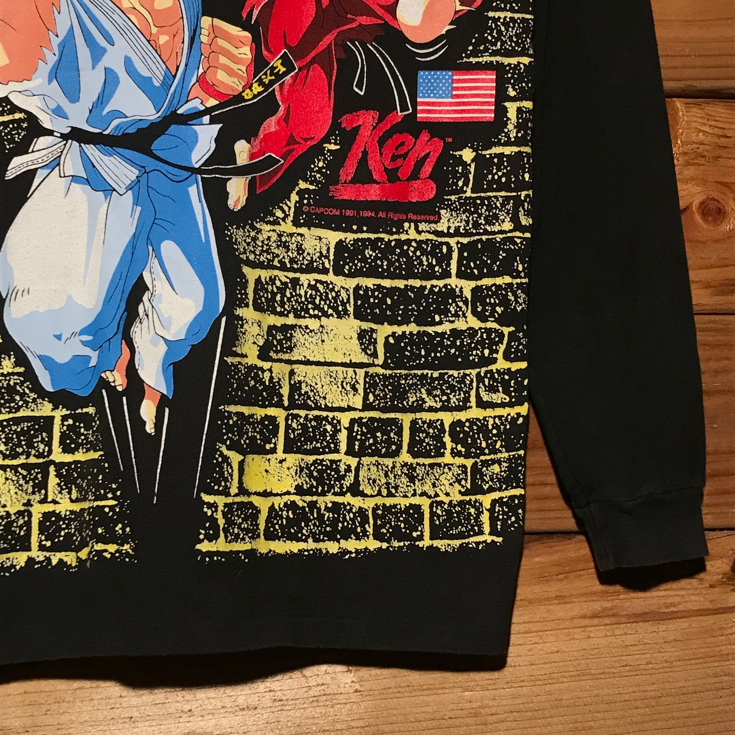 1994 Street Fighter 2 Promo long sleeve t shirt