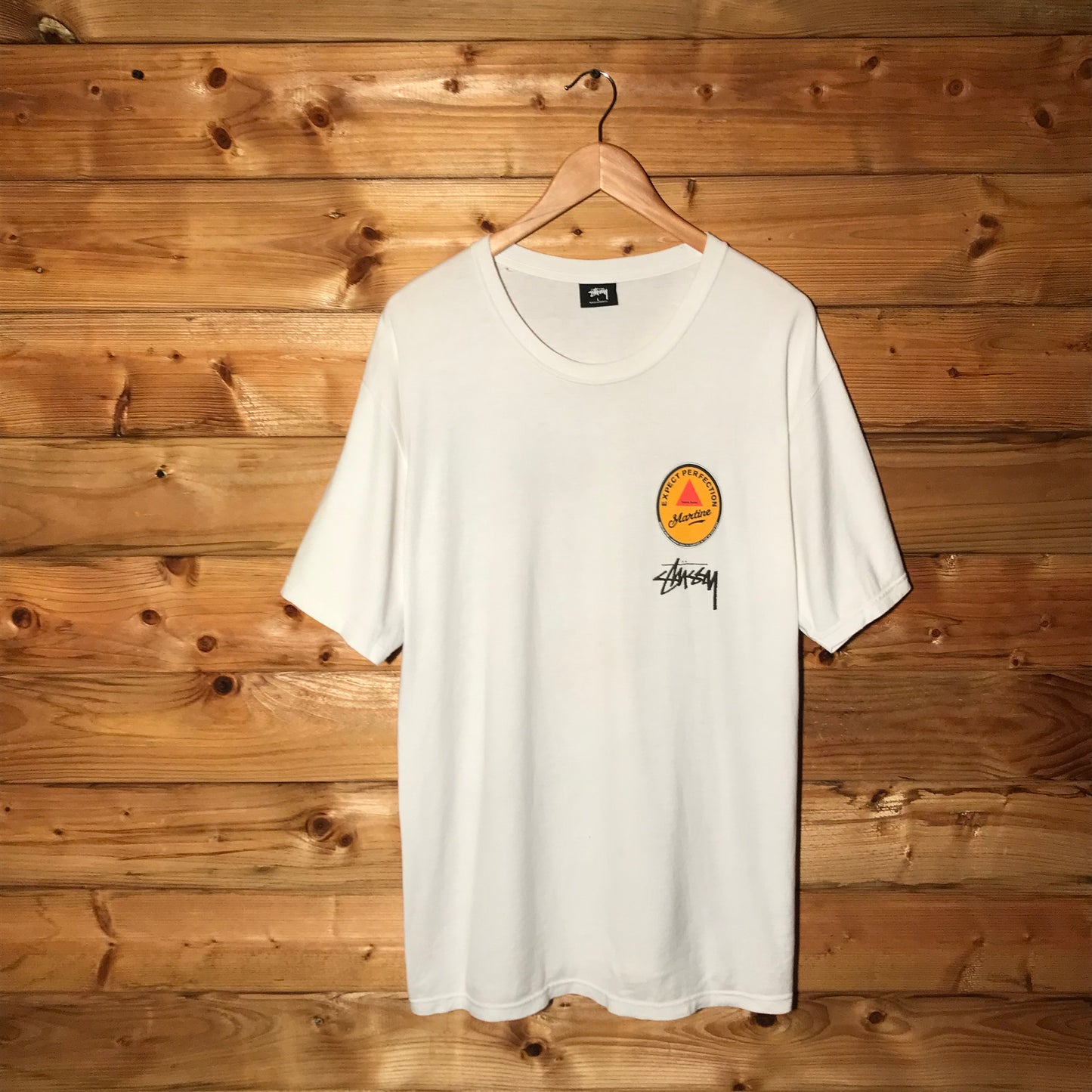 2023 Stüssy x Martine Rose Expect Perfection World Tour t shirt