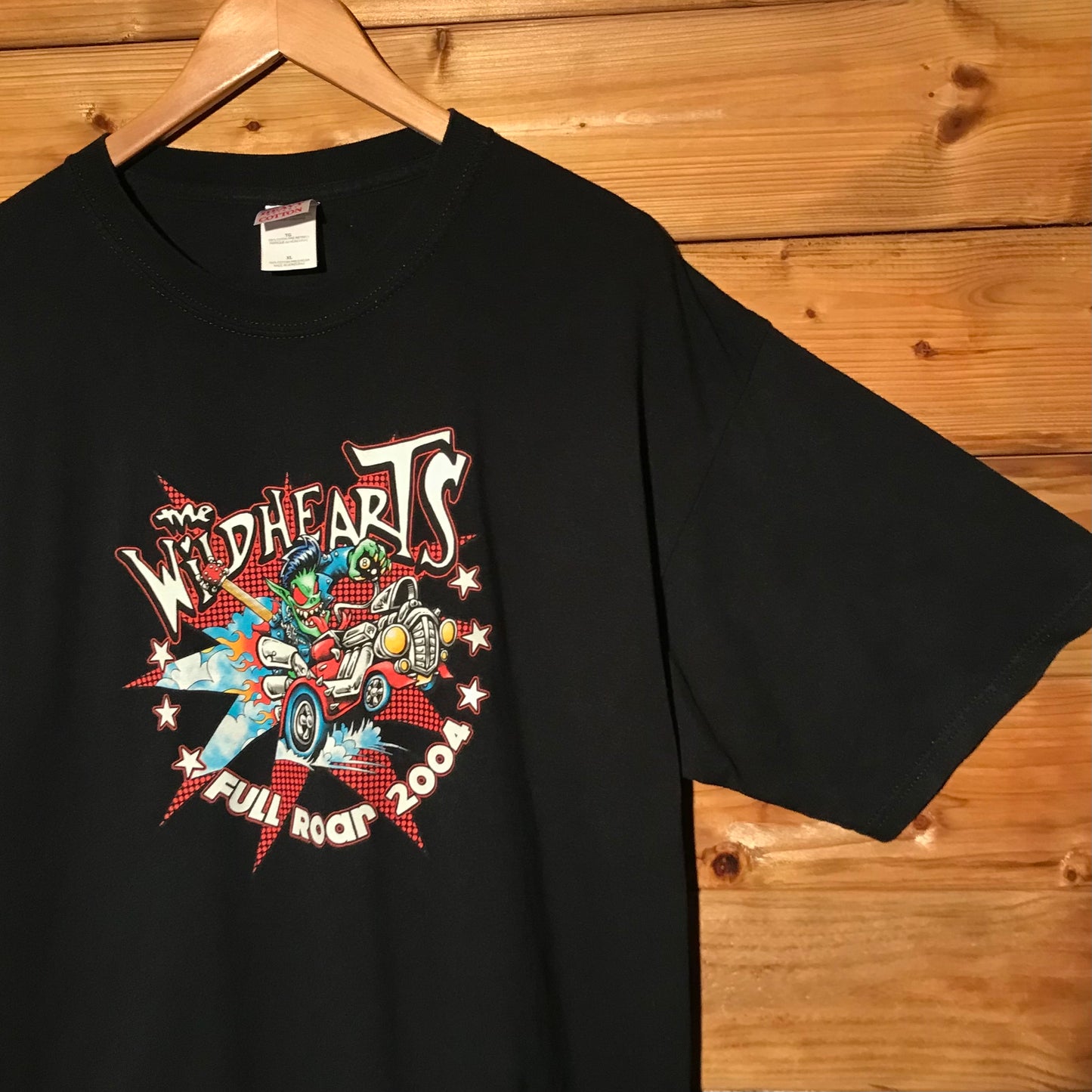 2004 The Wildhearts Full Roar World Tour t shirt