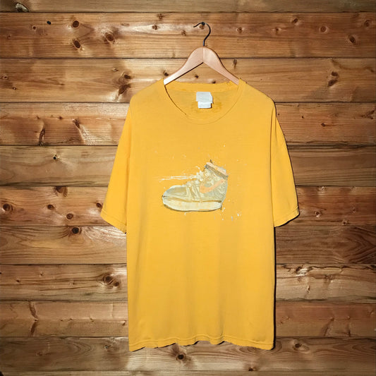 Nike x Dave White Shoe Artwork t shirt