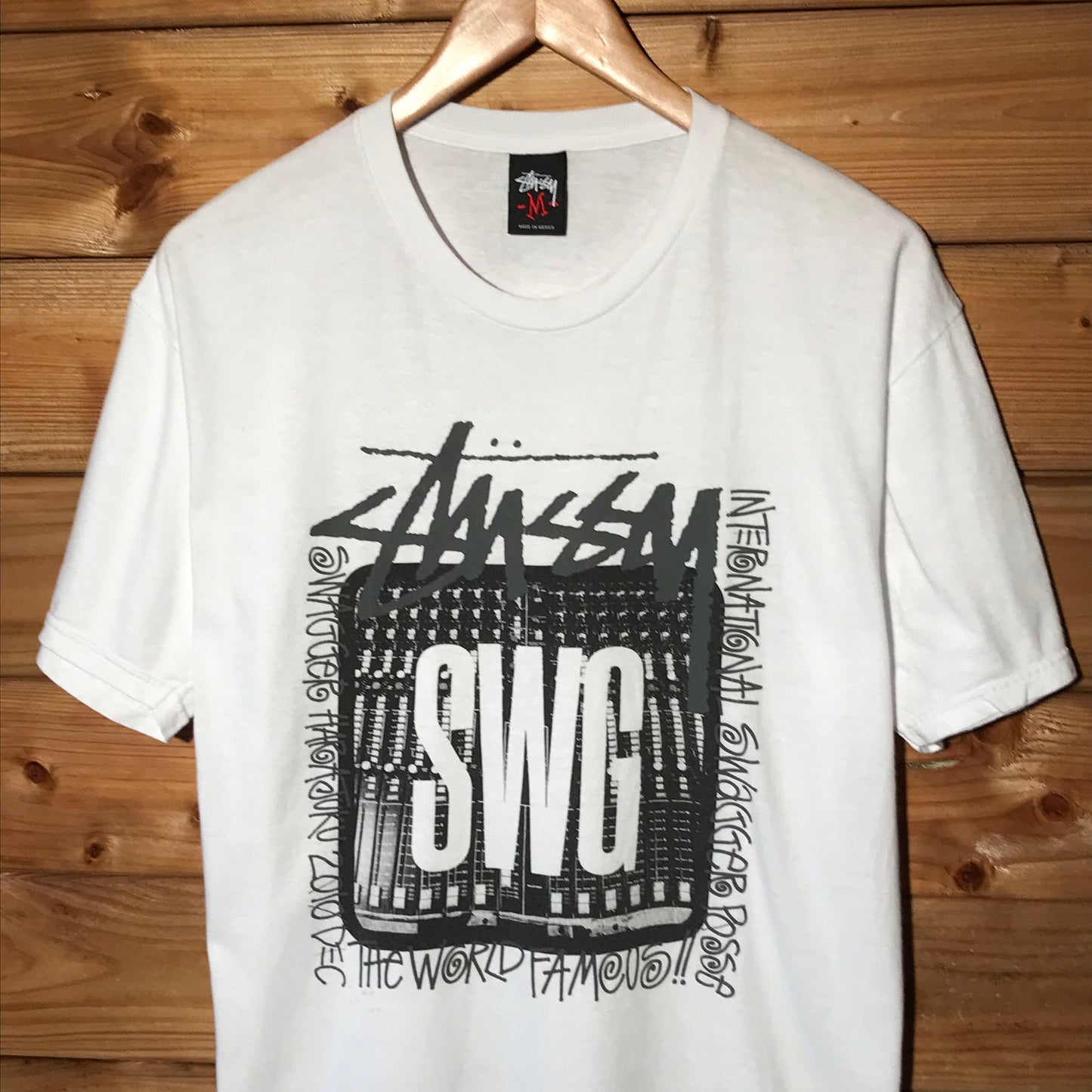 2010 Stüssy x Swagger SWG t shirt