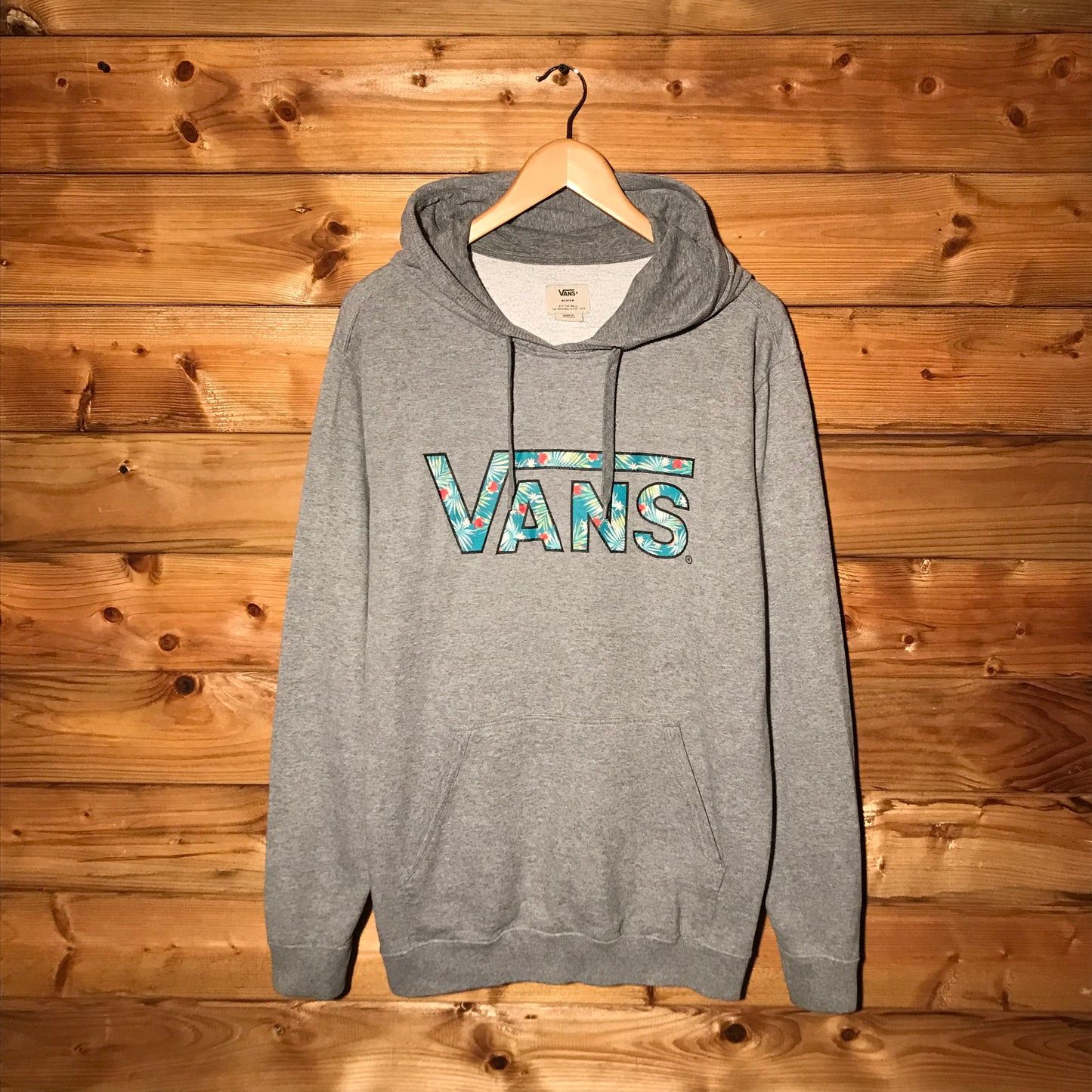 Vans Floral Centre Spellout hoodie