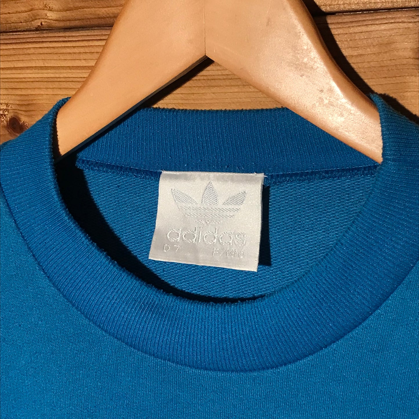 90s Adidas Abstract Trefoil Spellout sweatshirt