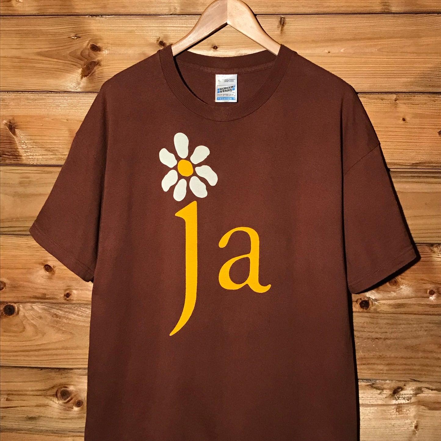 90s James Daisy Wraparound Spellout Band t shirt