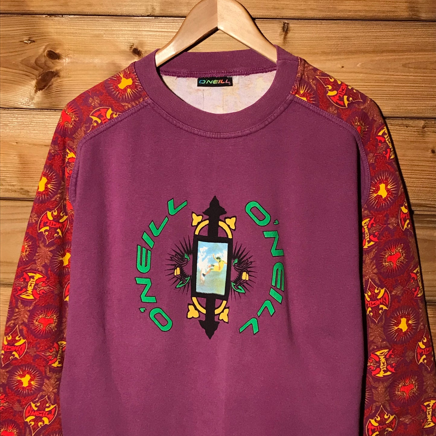 90s O'Neill Double Spellout Abstract sweatshirt