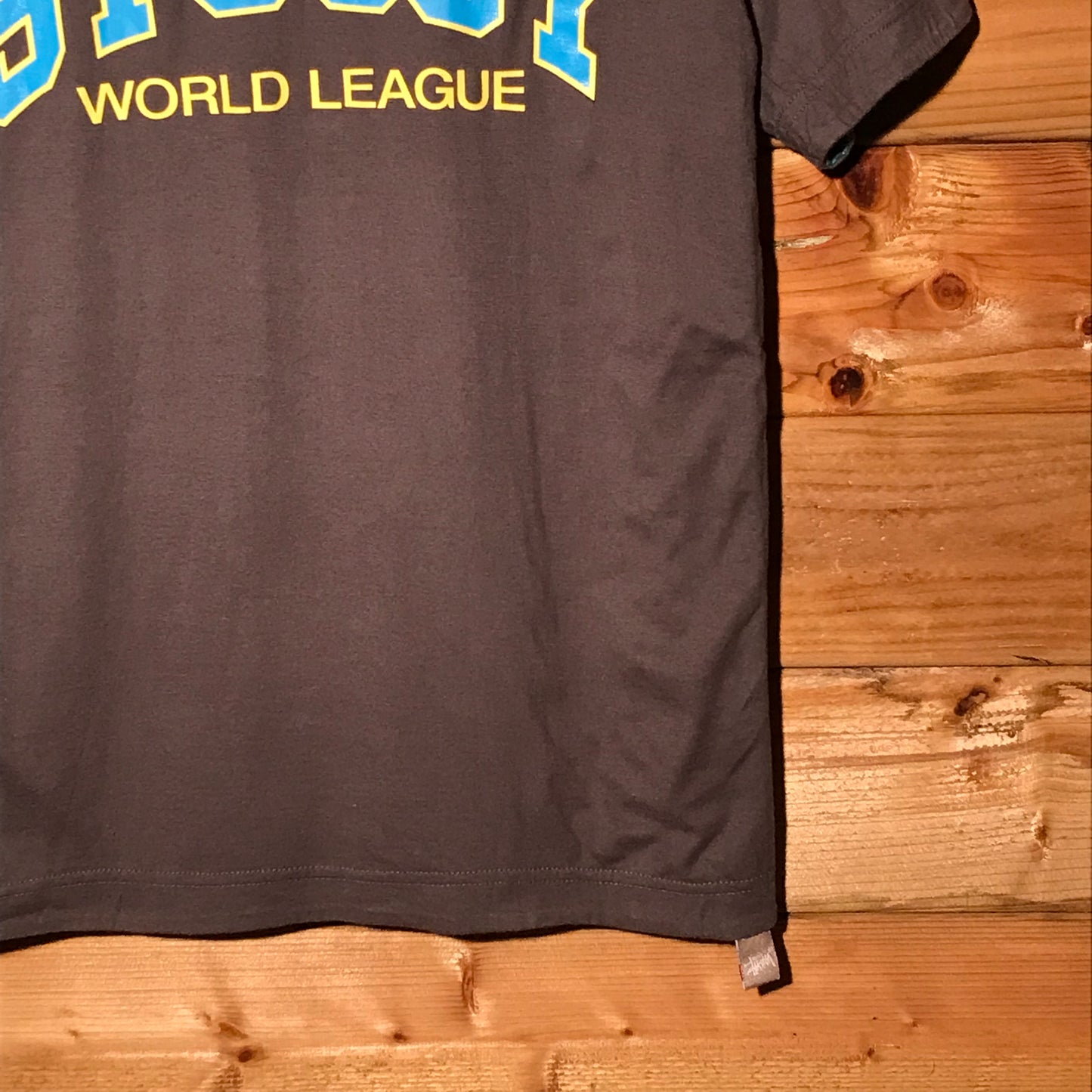 Stüssy World League Spellout Reversible t shirt