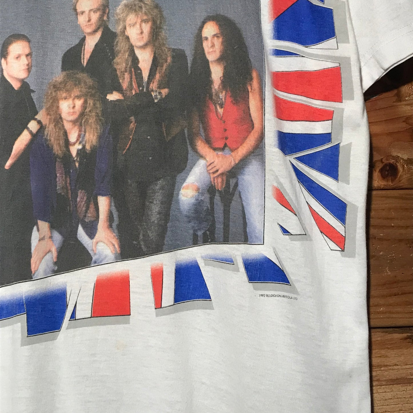 1992 Def Leppard The Adrenalize 7 Day Weekend Tour t shirt