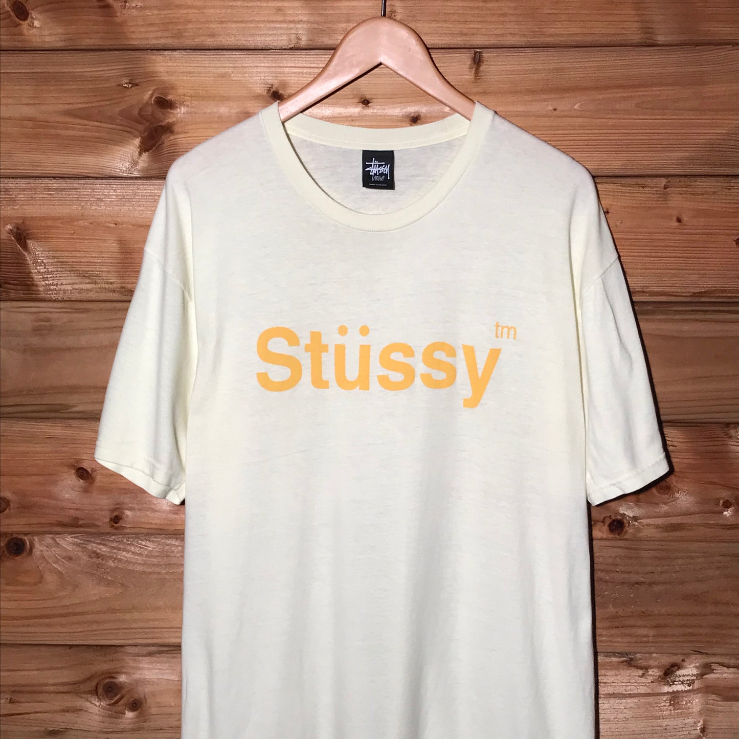 Stüssy US-CA Coordinates Centre Spellout t shirt