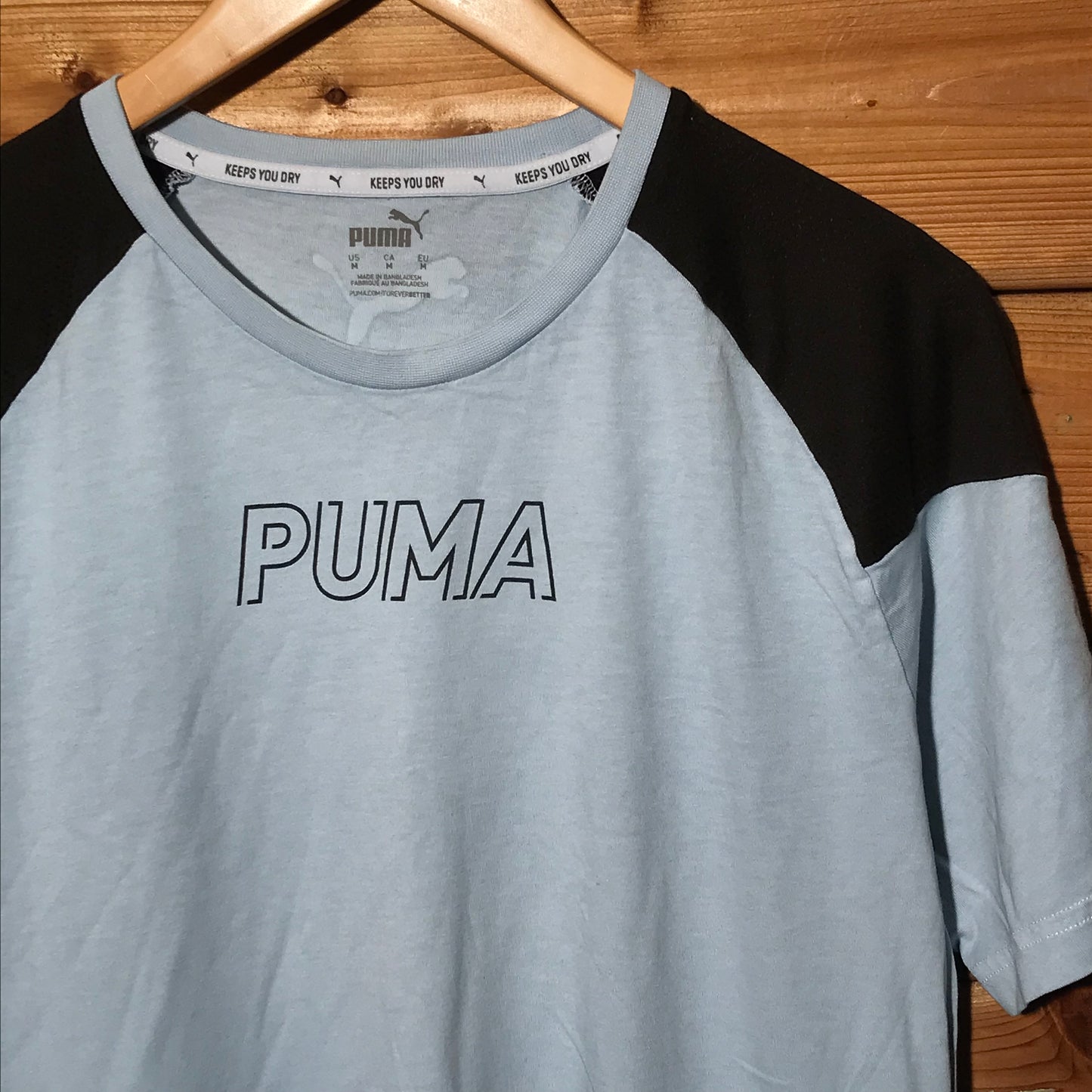 Puma Outline Spellout t shirt