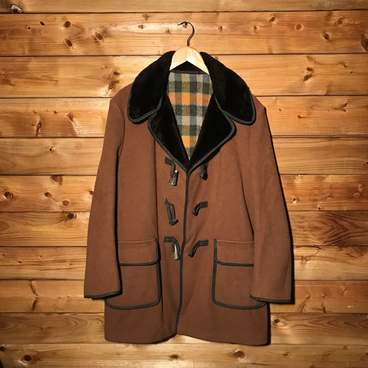 Abbeygate Plaid Lined Duffle jacket