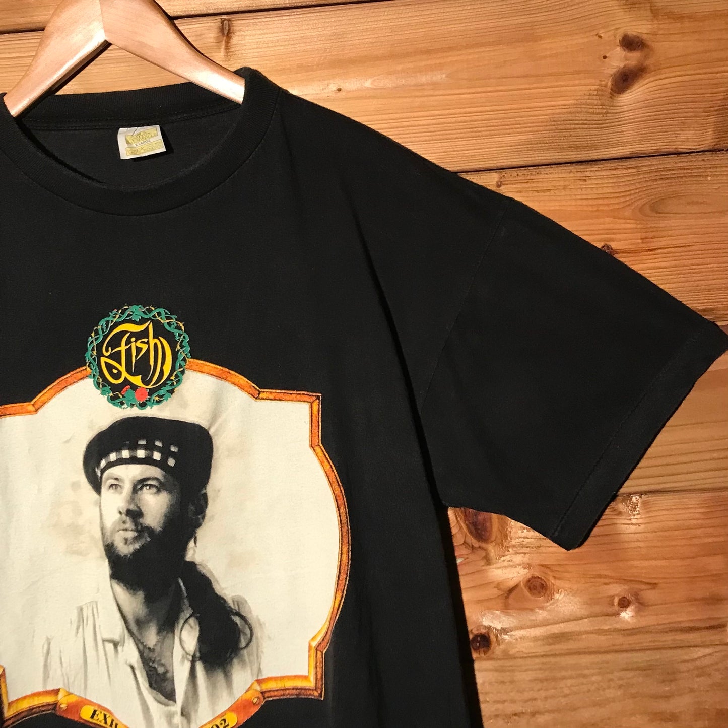 1991 Fish Internal Exile Europe Tour t shirt