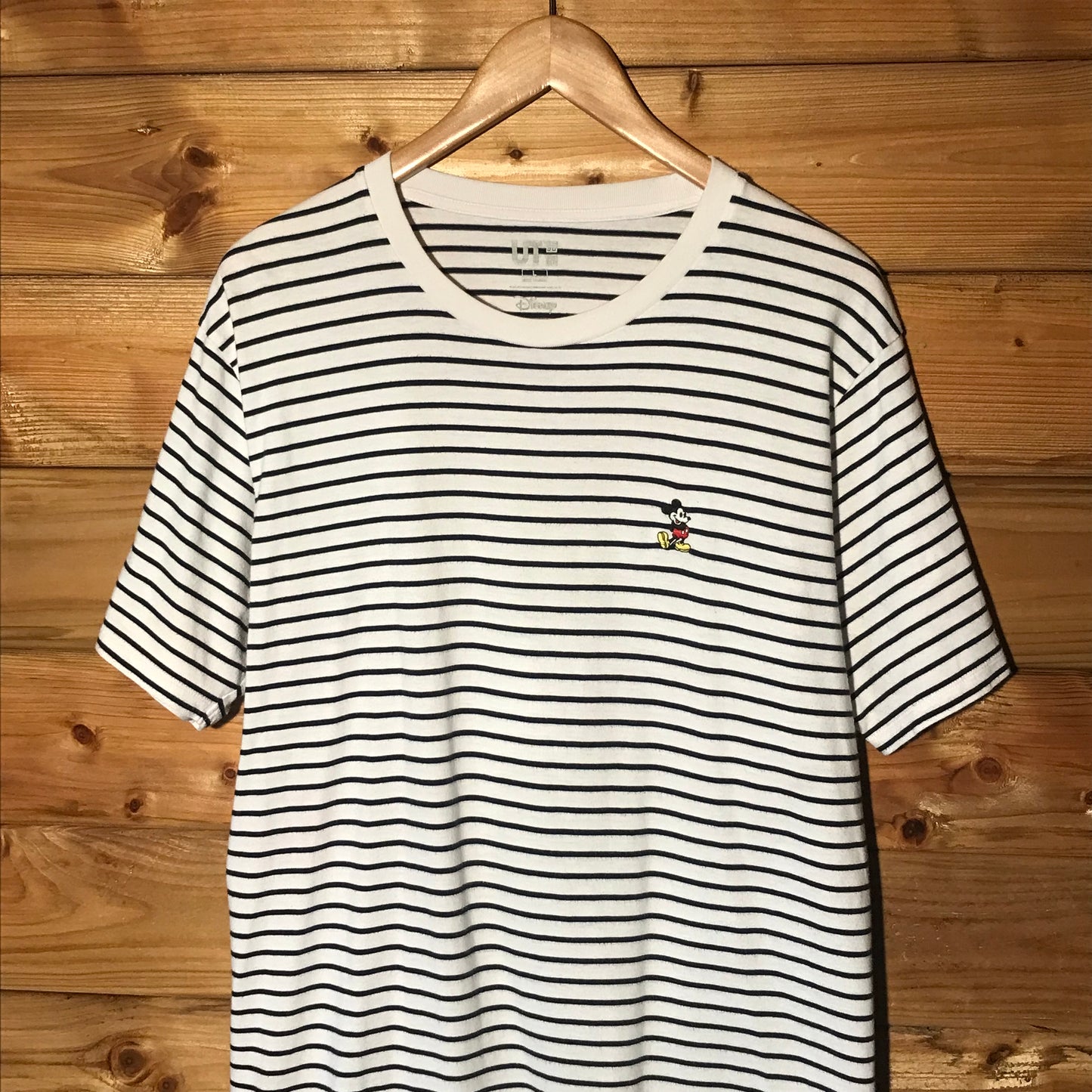 Uniqlo x Disney Mickey Mouse Striped t shirt