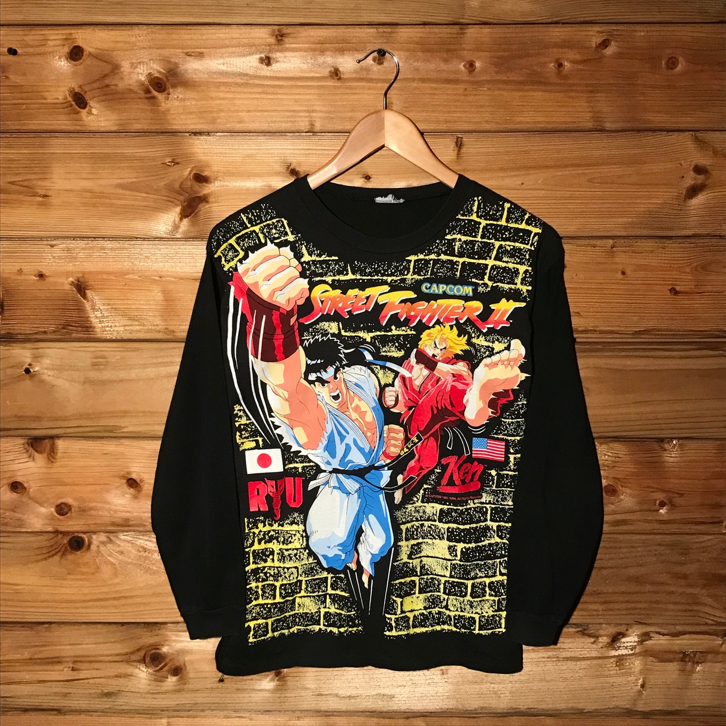 1994 Street Fighter 2 Promo long sleeve t shirt