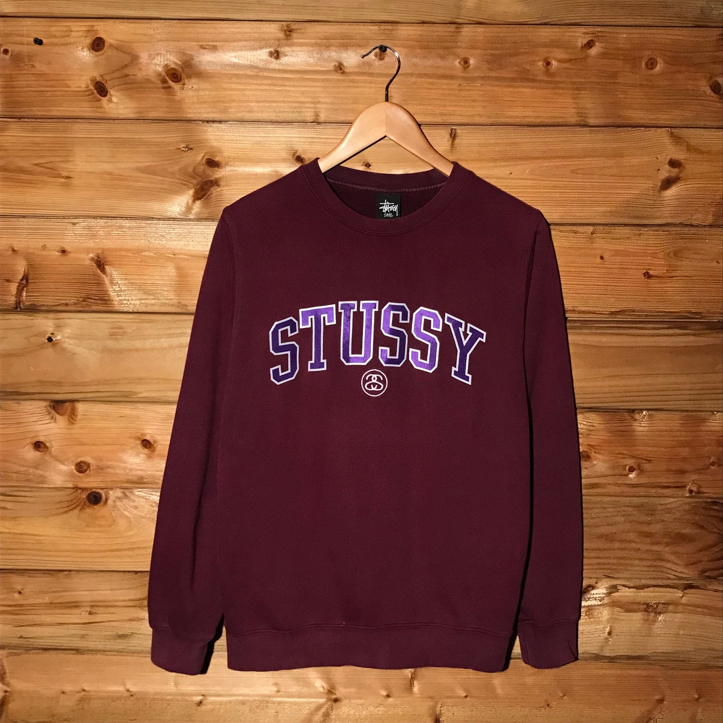 Stüssy Arc Spellout Link Logo sweatshirt