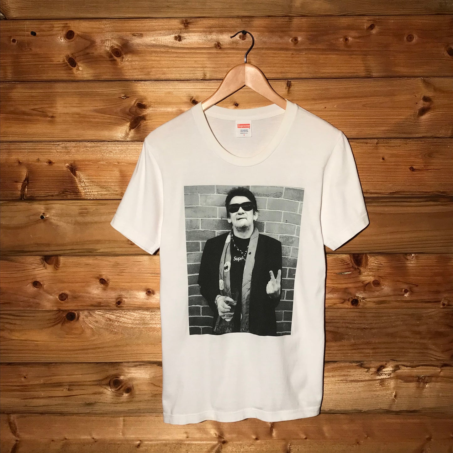 Supreme Shane MacGowan Photo t shirt