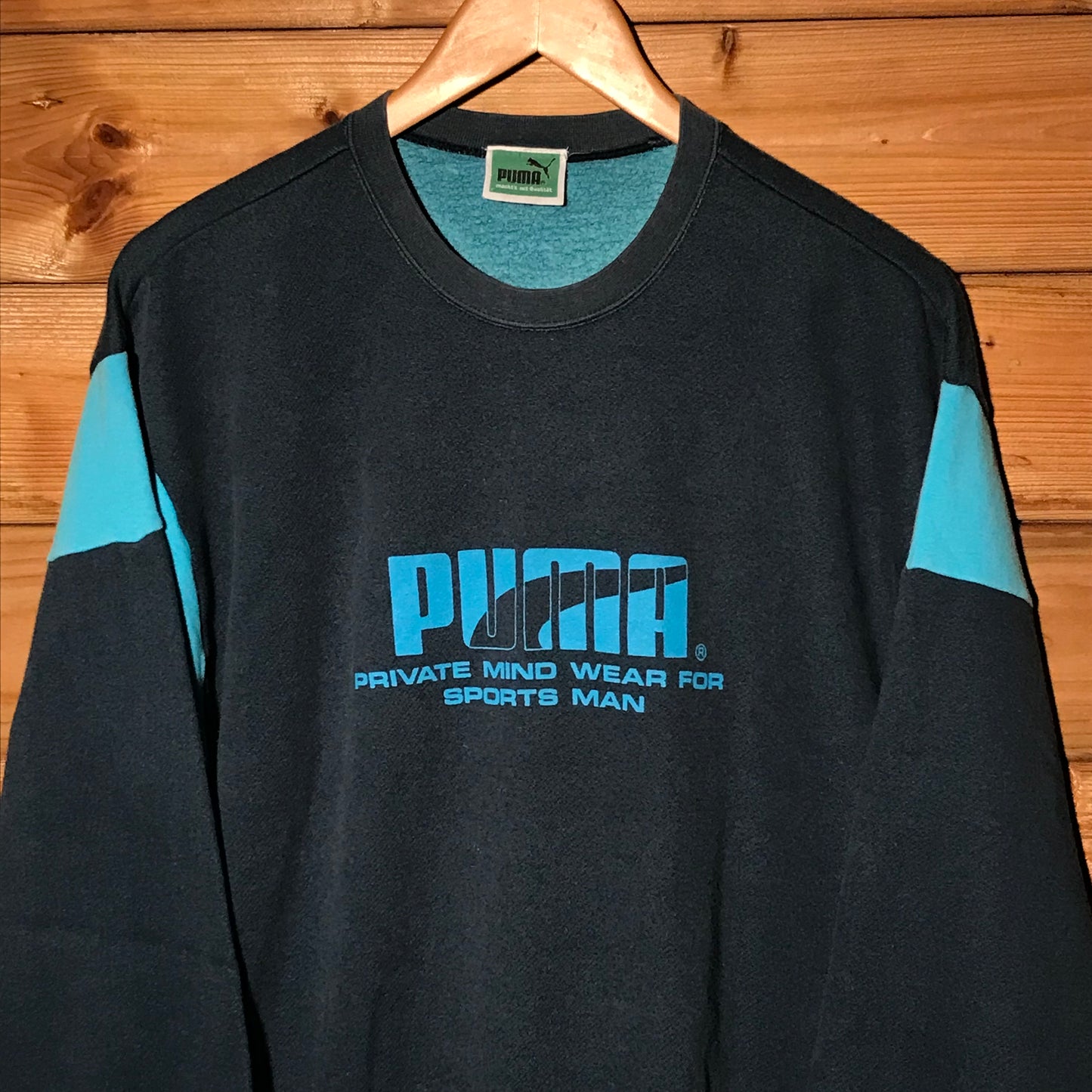 80s Puma Private Mind Wear For Sports Man sweatshirt