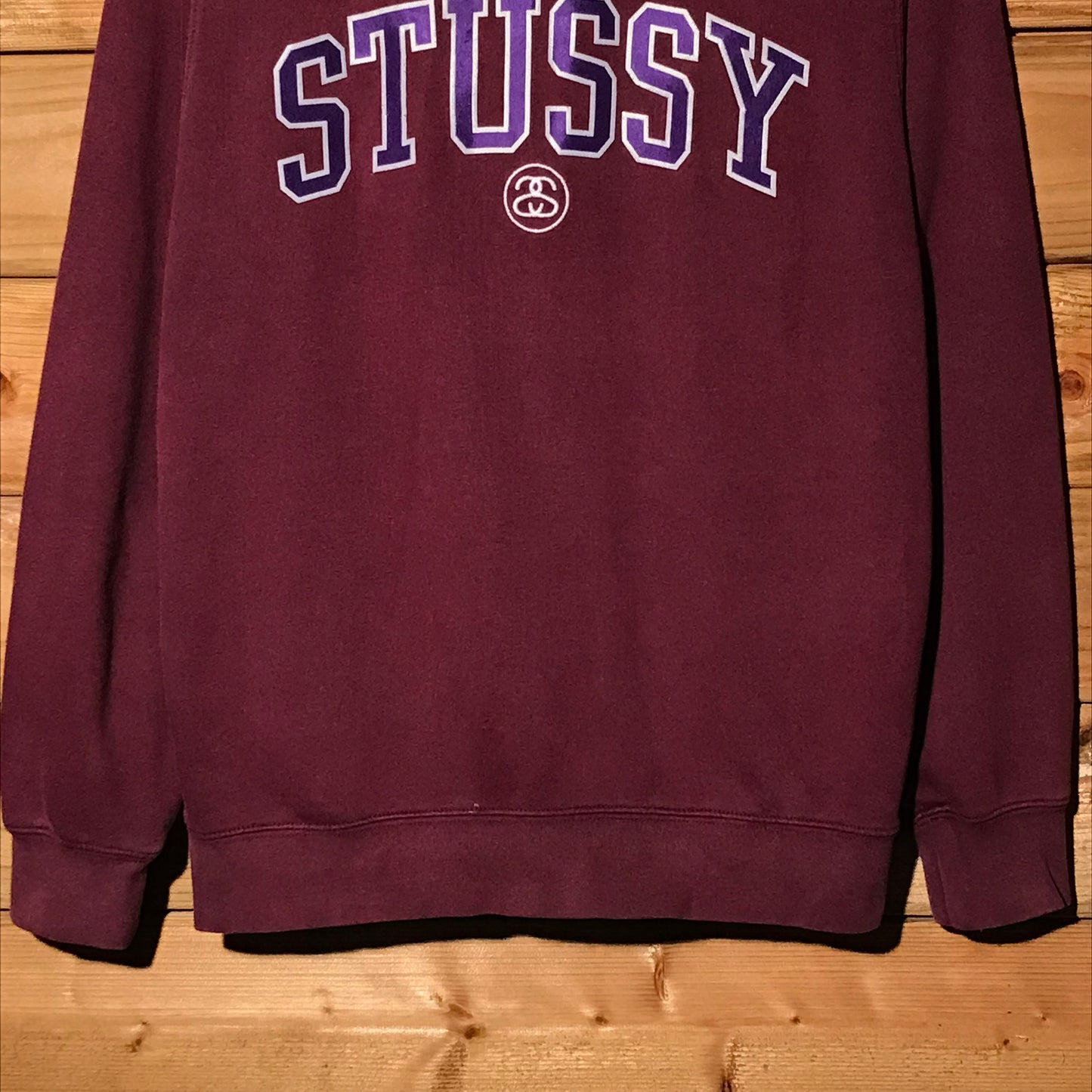 Stüssy Arc Spellout Link Logo sweatshirt