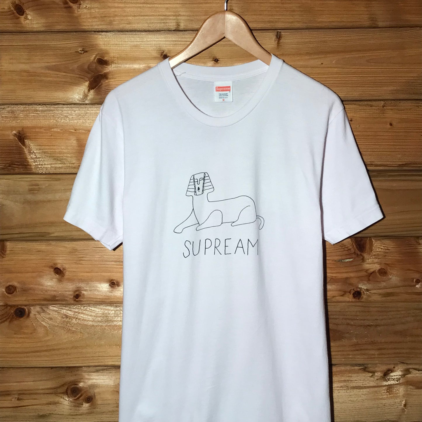 Supreme x Mark Gonzales Sphinx Spellout t shirt