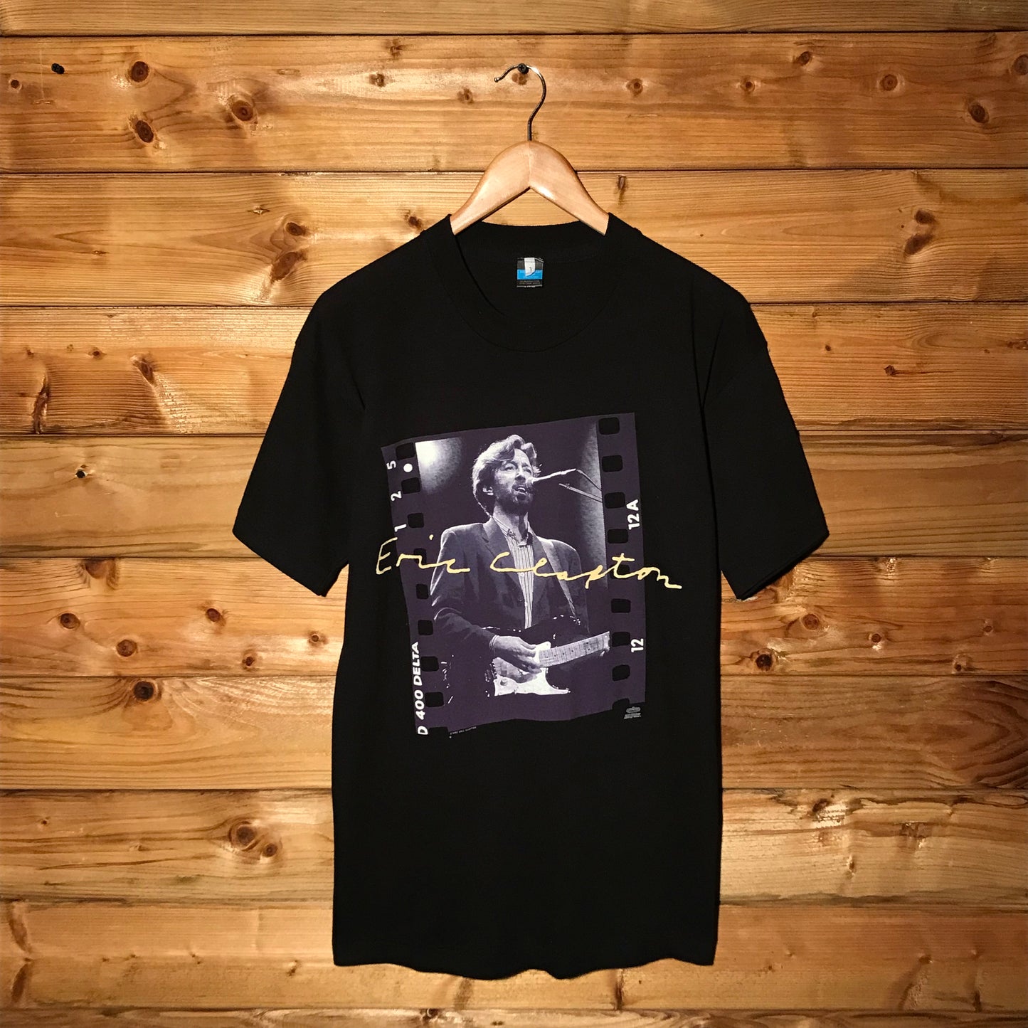 1992 Eric Clapton Film Reel Photo t shirt