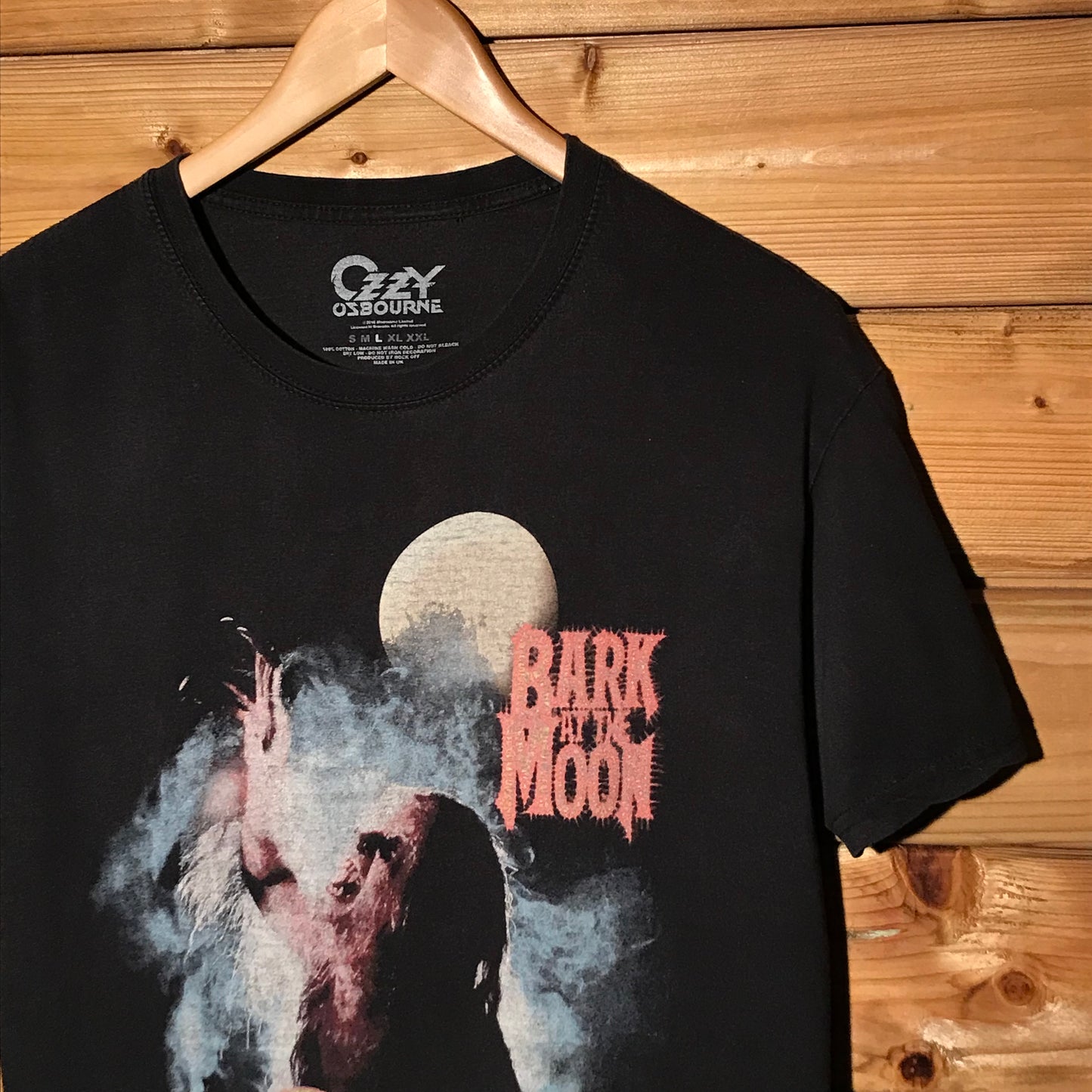 2016 Ozzy Osbourne Bark At The Moon Album t shirt