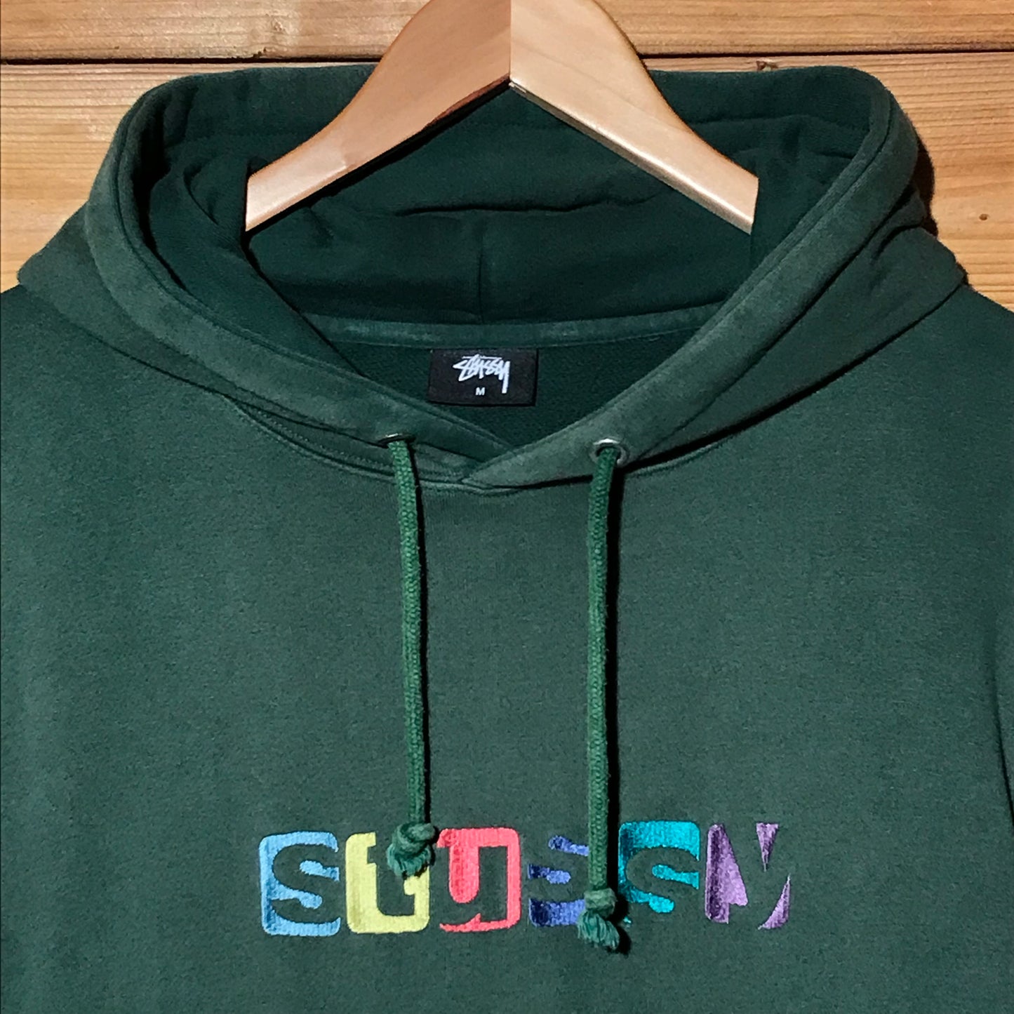 Stüssy Multi Blocks Centre Spellout hoodie