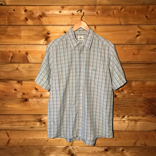 Lacoste Plaid button up shirt