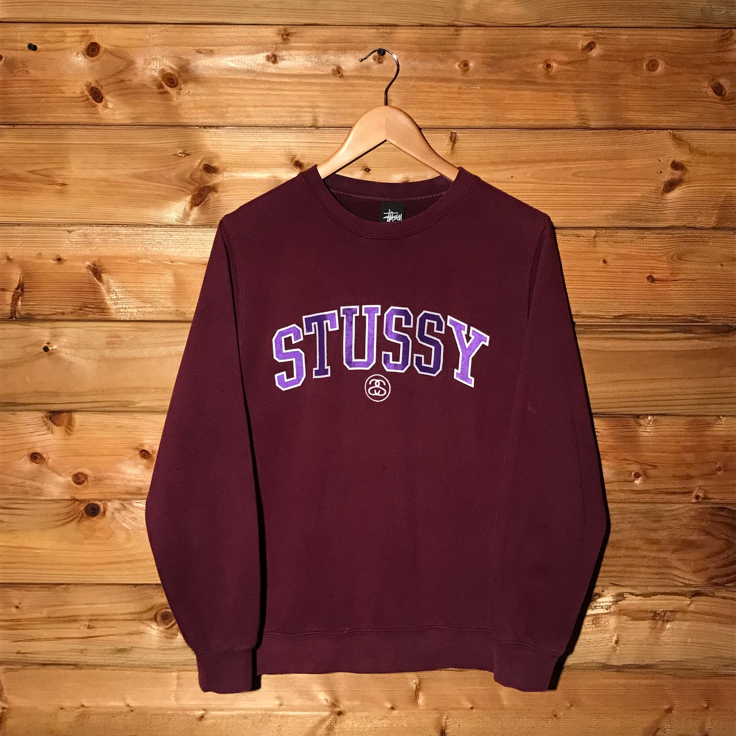 Stüssy Arc Spellout Link Logo sweatshirt