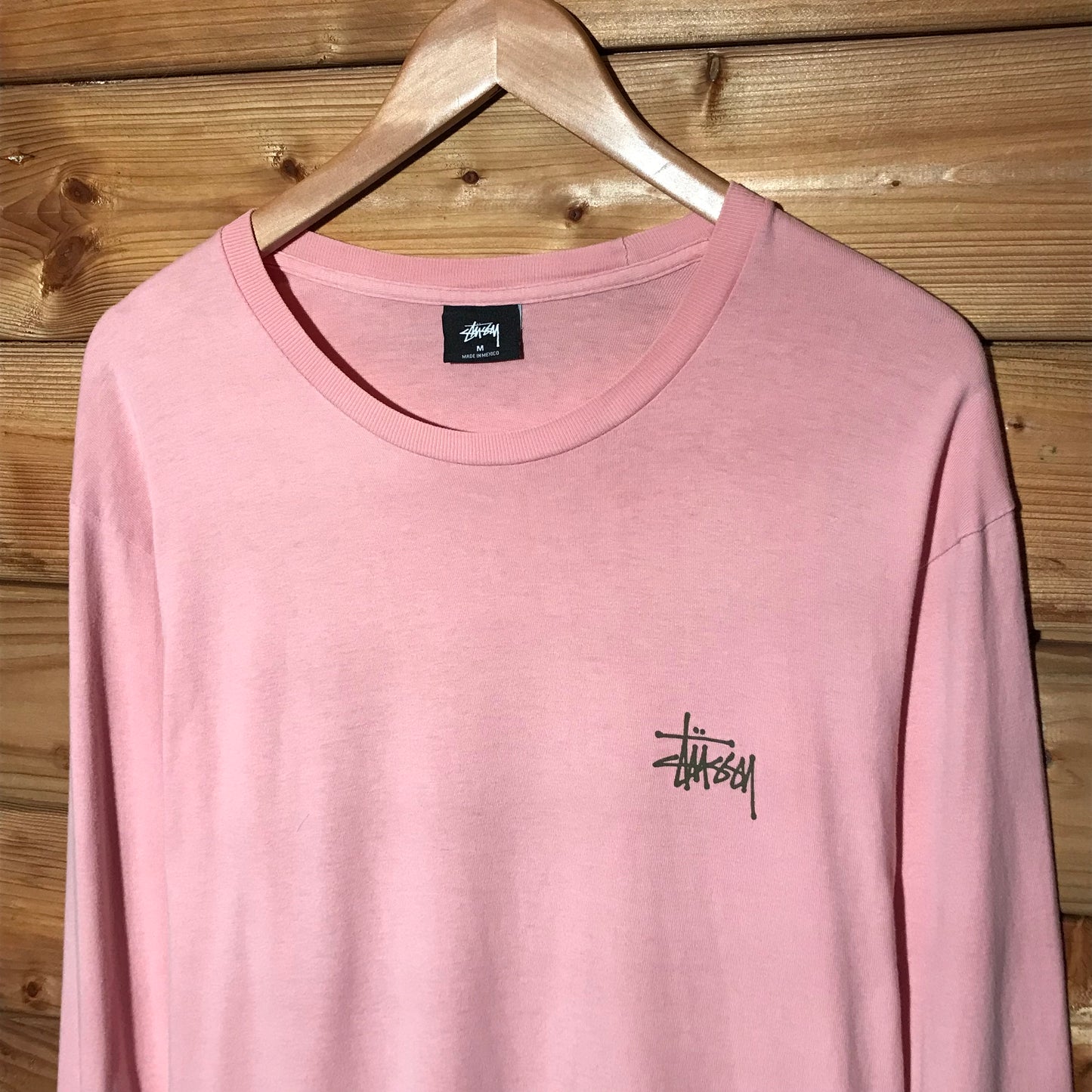 Stüssy Classic Double Script Spellout long sleeve t shirt