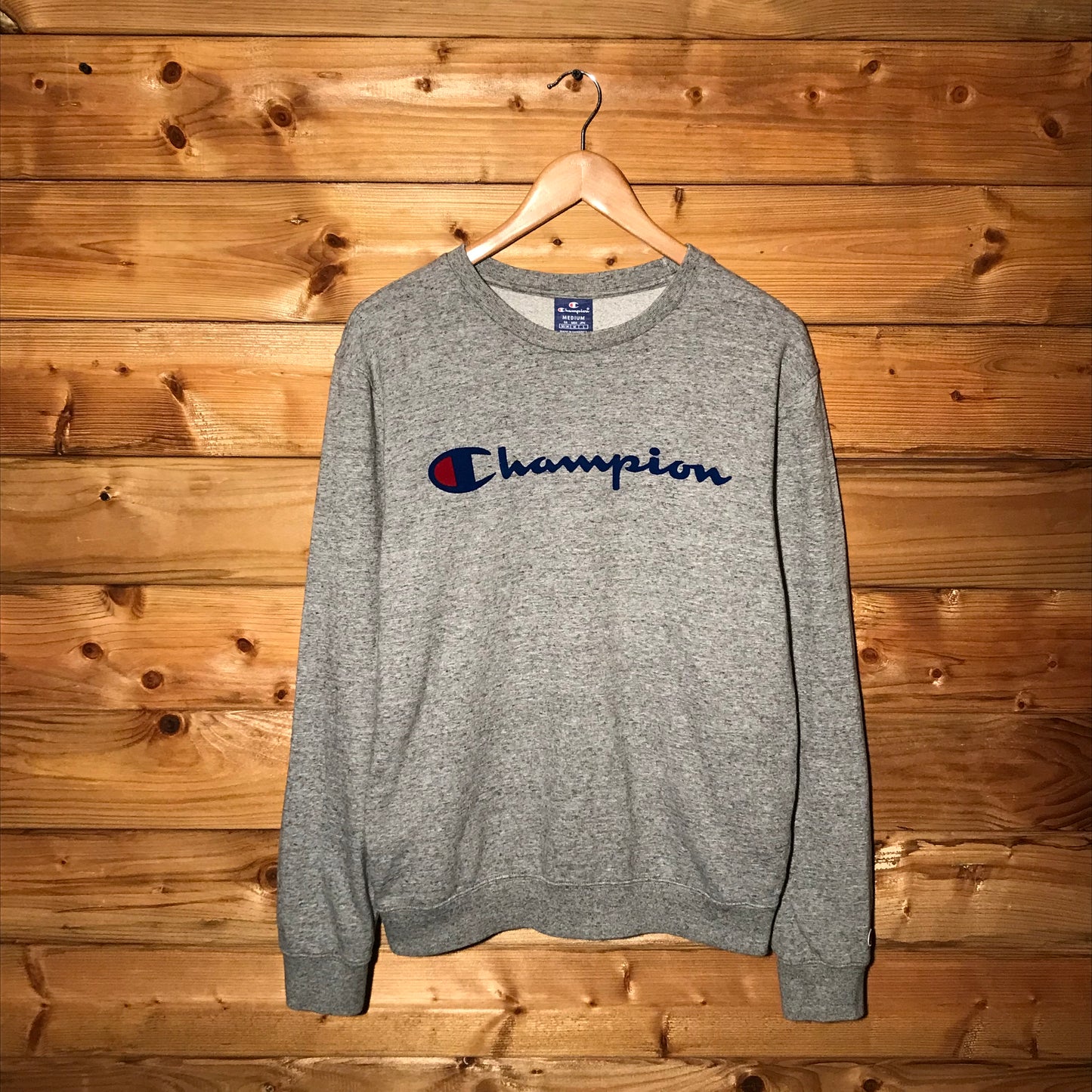 Champion Erkek Centre Spellout sweatshirt