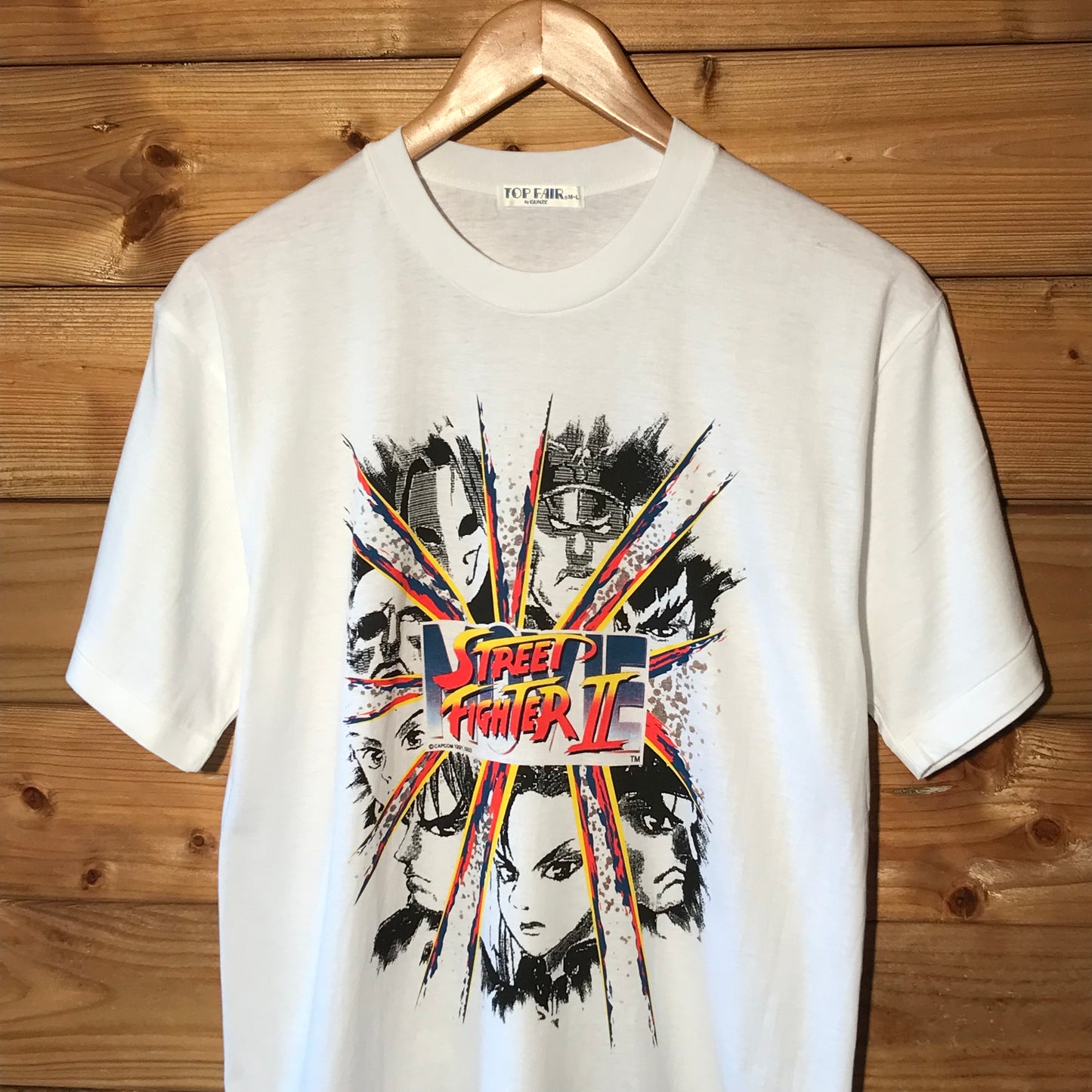 1993 Street Fighter 2 Promo t shirt