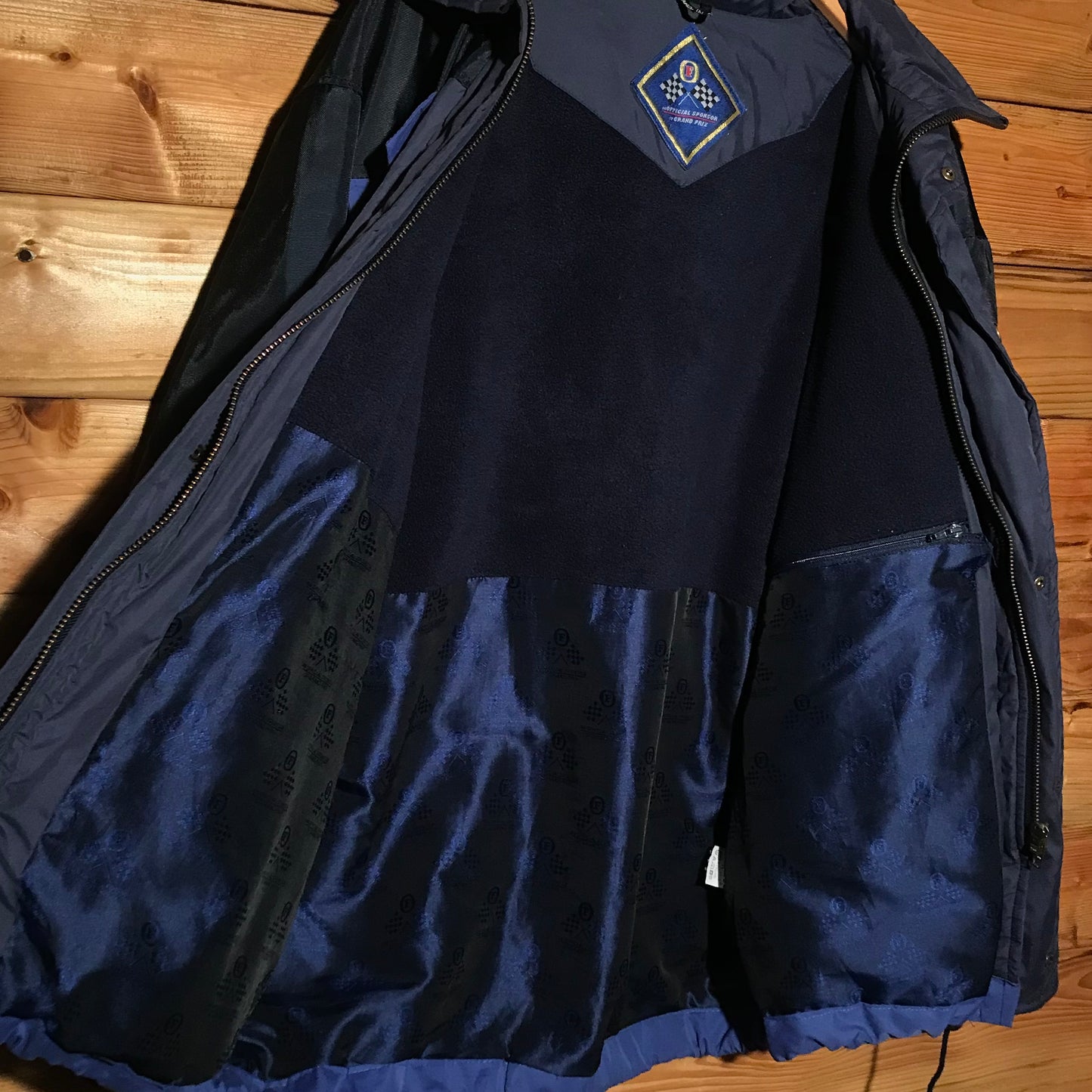 90s Fosters Grand Prix Promo down jacket