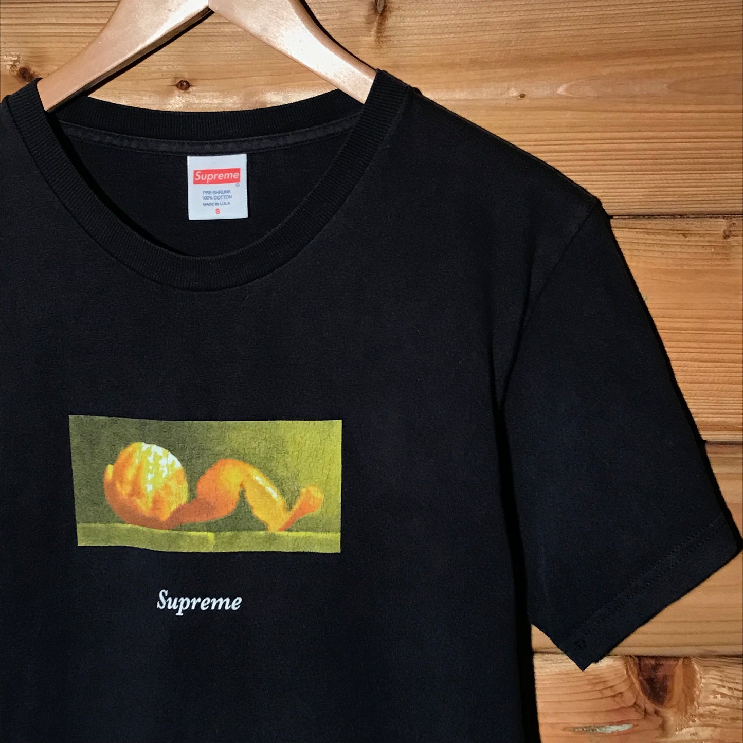 Supreme Orange Peel t shirt